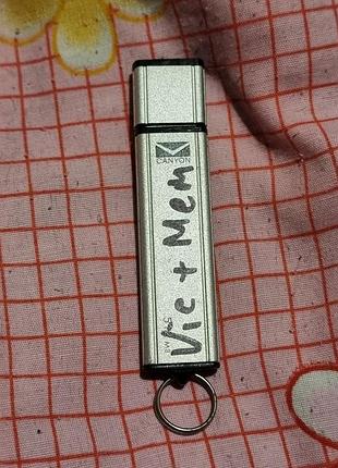 Флешка 512 мб (не гб) canyon 2.98/10.1 серебристая cn-usb20efd0512a