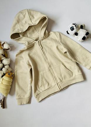 Кофта f&f беж 12–18 міс — базова модель 🤍.