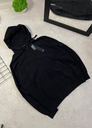Зип худи stone island черное