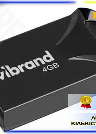 Dm флеш накопичувач usb спецификация 2.2 4gb wibrand hawk, black, usb 2.0 (wi2.0/ha4m1b) spe|lz