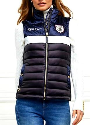 Брендовий жіночий жилет holland cooper loxley panelled gilet великий розмір 2