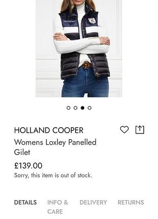 Брендовий жіночий жилет holland cooper loxley panelled gilet великий розмір 4