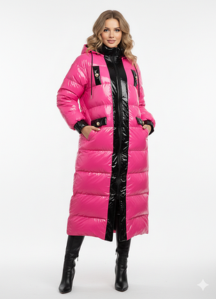 💗 яскравий пуховик від moschino (лінія couture, milano