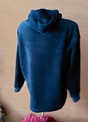 🩵💛💙 суперкий худи плед на теддике 3