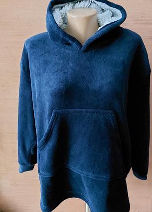 🩵💛💙 суперкий худи плед на теддике 2