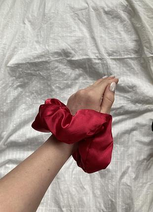 Резинка для волосся тренд вінтаж дута об’ємна