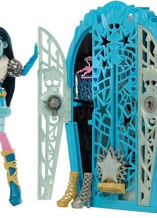 Monster high frankie stein френкі штейн таємниці хаунтллівуду skulltimate secrets – шафа, 19+ сюрпризів