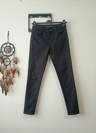 Брюки скіні жіночі чорні yessica 36/38 євро розмір