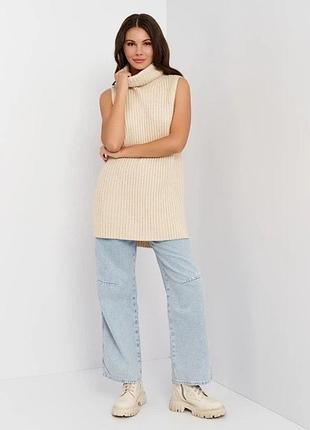 Новий жилет кежуал вовна поліестр