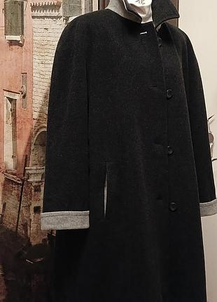 Пальто вовна 80% напівпальто вовняне тепле canda