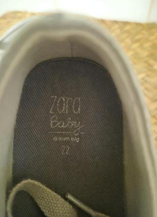 Туфли zara для девочки, 22 размер 5