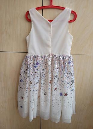 Нарядне плаття h&m на 5-6 років 4