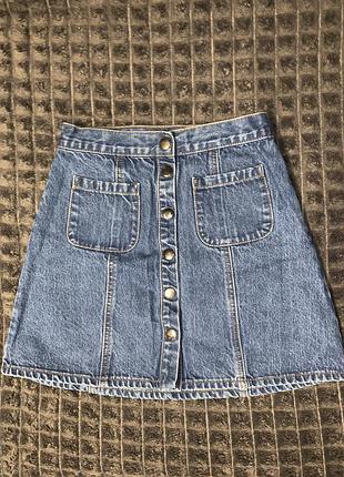 Джинсова спідниця