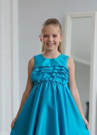 Сукня "блакитний іній"