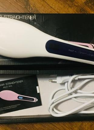 Гребінець випрямляч fast hair straightener