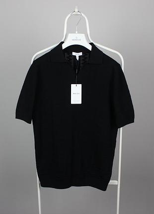 Reiss поло футболка мужская хс черная новая
