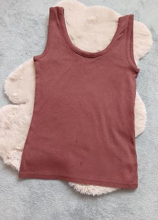 Майка в рубчик, розмір м