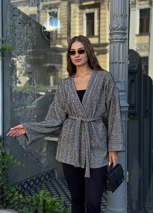 Стильний теплий осінній затишний приємний м’якенький зручний жіночий кардиган із альпаки