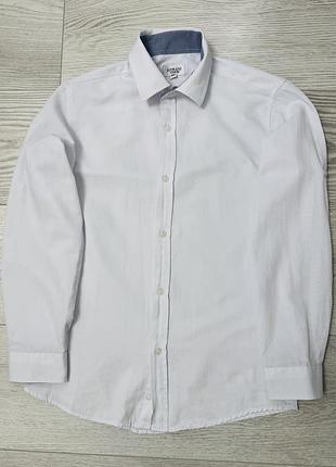 Сорочка біла для хлопчика 10-11 років