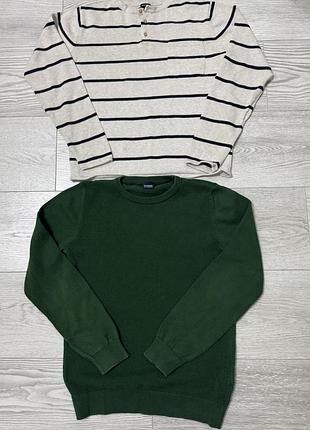 Кофта светрик для хлопчика 10 років 140-146 см 2 шт