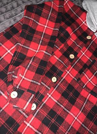 Тепла рубашка в клітинку 3