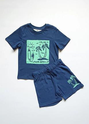 Шорти і футболка для хлопчика h&m тонкі