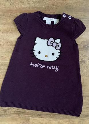 Туничка "hello kitty" тм "h&m" р. 6-9m./73cm. 100% котон