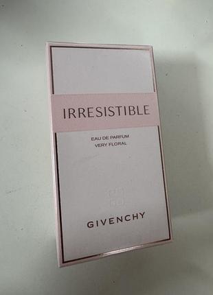 Givenchy irresistible very floral парфумована вода 80мл