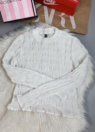 Лонг лонгслів блуза блузка топ сітка сетка hm h&m 2
