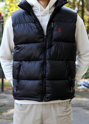 Жилетка polo ralph lauren черная