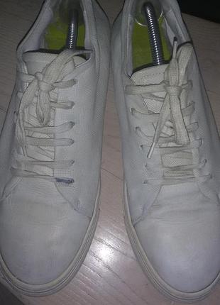 Matinique (denmark)- білі шкіряні кросівки р. 46(30см)