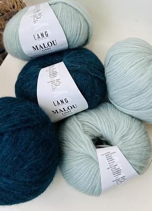 Пряжа malou light color lang yarns