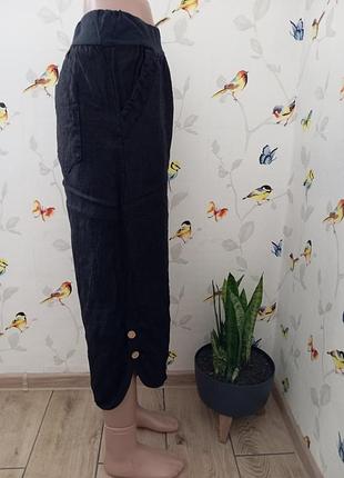 Капри, женские, лен, лето.8890