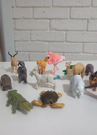 Іграшкові фігурки тварини кіндерсюрприз, kinder