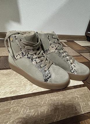 Чоботи зимові замшові утепрленні