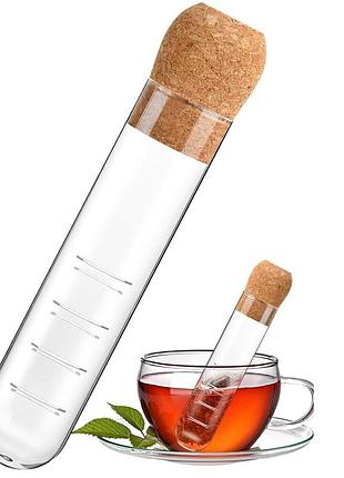 Скляний заварювальний інфузер колба для заварювання чаю