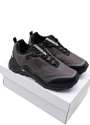 Кроссовки мужские columbia humtto серые зимние демисезонные осень-зима-весна текстиль водонепроницаемый размер 41-45 новые 1235