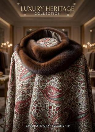 Шарф воротник натуральная норка