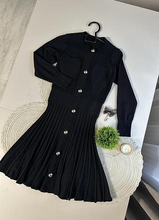 Сукня в рубчик xs