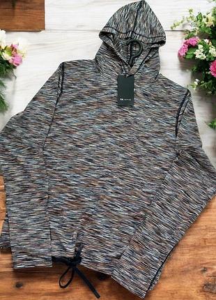 Спортивне худі c&a active з меланжевим принтом