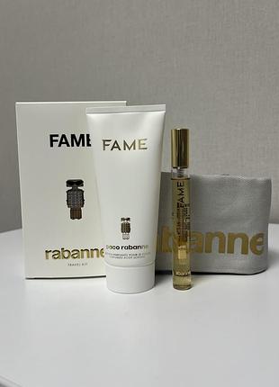 Оригінальний подаруноковий набір paco rabanne fame