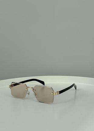 Окуляри бежеві