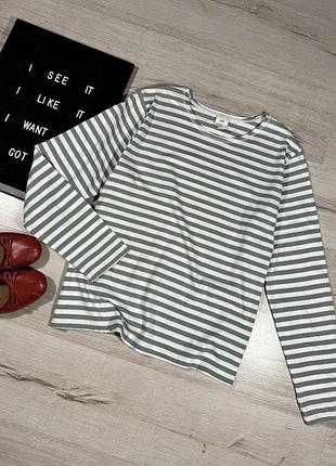 Лонгслив в полоску h&amp;m