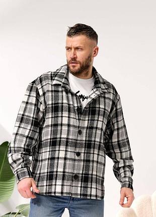 Рубашка мужская теплая