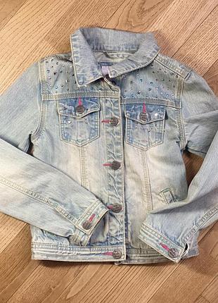 Джинсова курточка на 122 зріст