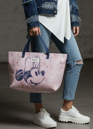 Оригинальная сумка-тоут disney x loungefly: коллекция minnie floral (сша)