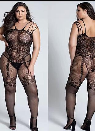 Еротична білизна, боді сітка з доступом