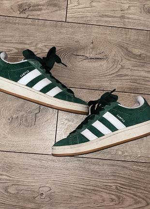 Оригінальні кросівки adidas campus 00s dark green