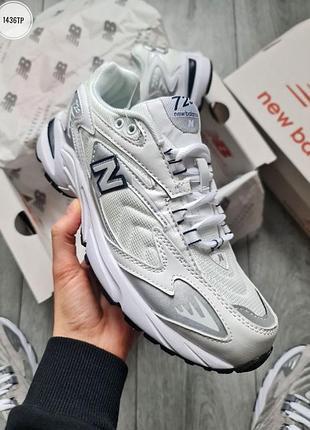 Мужские кроссовки new balance 725 white/silver