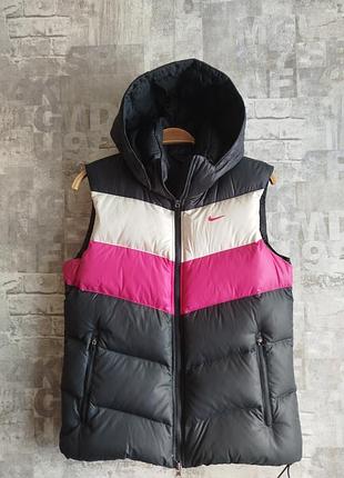 Брендовий пуховий жилет  nike